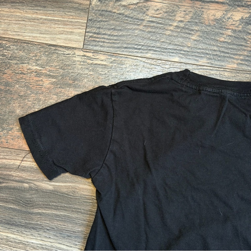 Cross Colours Tupac Shakur black graphic short sleeve boys top size large - Picture 6 of 8